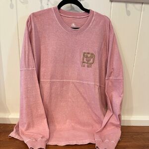 Walt Disney World Parks Spirit Jersey in Rose Gold size XL
